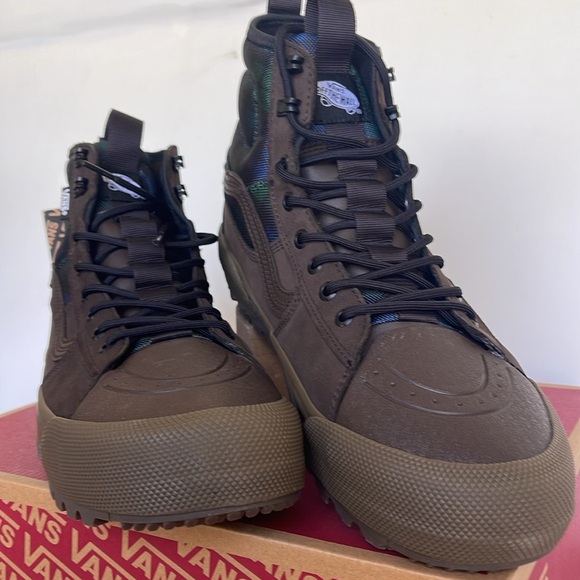 Vans WMNS Sk8-Hi Gore-Tex Mte-3
Tech Plaid Brown/Green
VN0A5111BGS
Boots - Picture 7 of 16